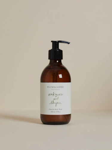 Oakmoss and Thyme Hand and Body Wash by Plum & Ashby